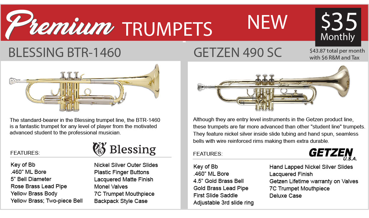 Premium Trumpet Rent to own