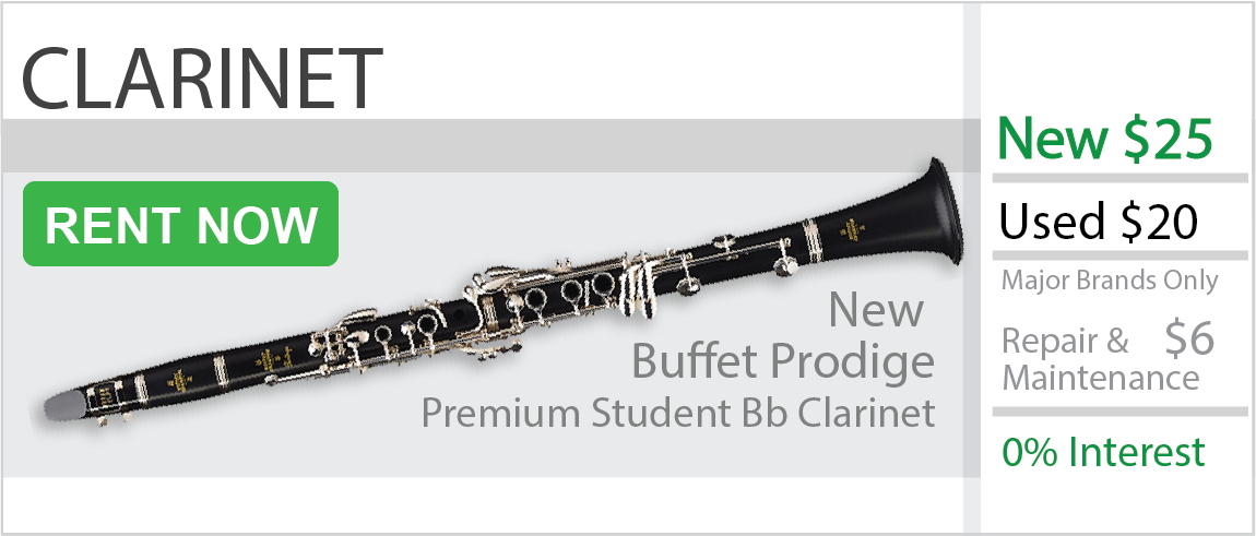 Clarinet Rent to own