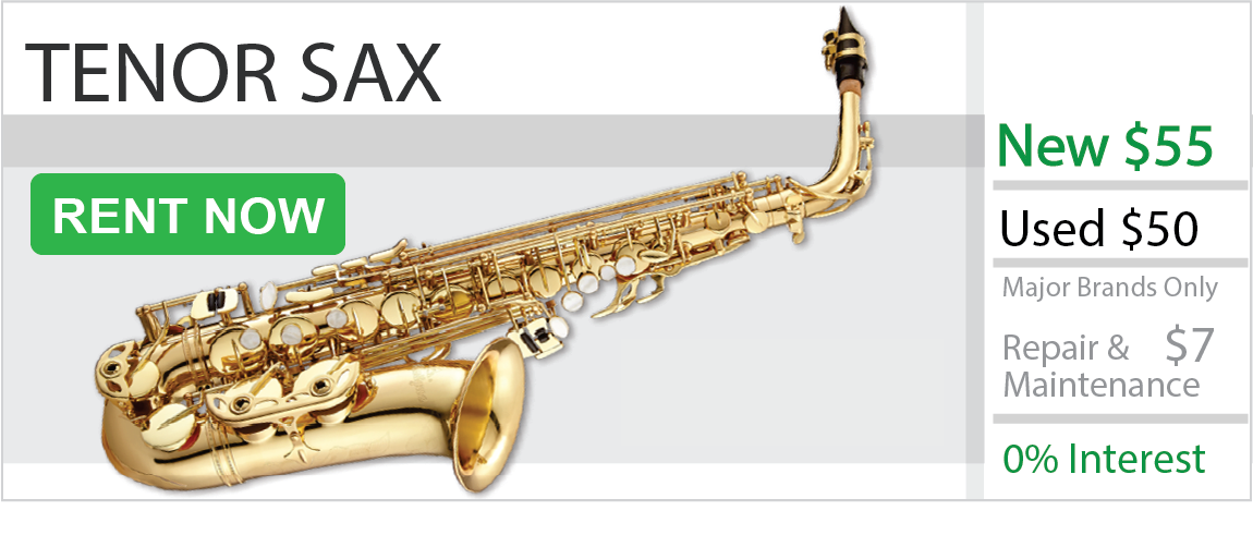 Tenor Sax Rentals