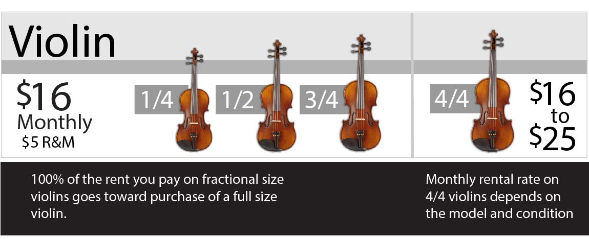 Rent to own band and orchestra instruments