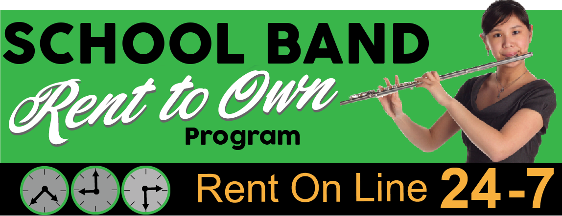 Band and orchestra rent to own