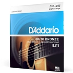 D'Addario EJ11 Acoustic Guitar Strings