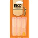 Rico Bari Sax Reeds 2.5 3pk Orange