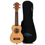 Lanikai Soprano Ukulele Cedar Top Solid