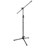 Hercules Mic Stand w Hideway Boom Headphone Holder