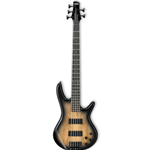 Ibanez GSR5 5 String Bass Natural Gray Burst