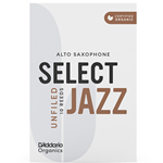 Select Jazz Unfiled Alto Reeds 3 Med