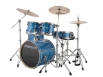 Ludwig Element Evolution Drum Set Fully Assembled Blue