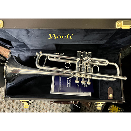 Uptempo Music - Bach Strad 180S37 Pro Silver Trumpet Used