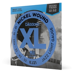 D'Addario EJ21 Nickel Wound Electric