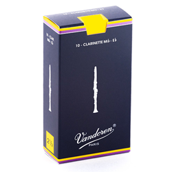 Vandoren Traditional Clarinet Reeds 3.5 10pk