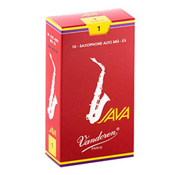 Vandoren Java Red Alto Sax Reeds 3.0 10pk