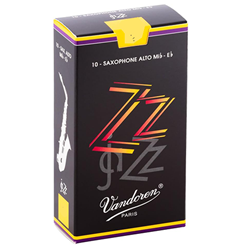 Vandoren ZZ Alto Sax Reeds 2.5 10pk