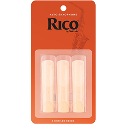 Rico Alto Sax Reeds 2.0 3pk Orange