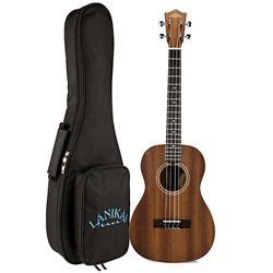 Lanikai Baritone Mahog Ukulele w/Bag