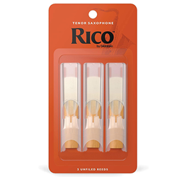 Rico Tenor Sax Reeds 3.0 3pk Orange