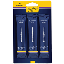 Vandoren Tradition Clarinet Reeds 2.5 3pk