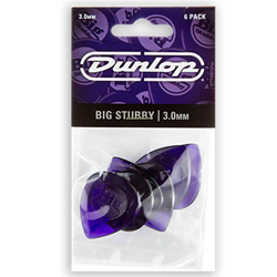 Dunlop Nylon Big Stubby 3.0mm Picks 6pk