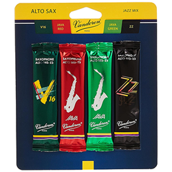 Vandoren Alto Sax Jazz Mix 3.5 4pk