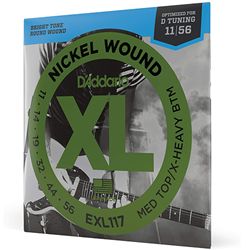 D'Addario EXL117 Electric Strings 11-56