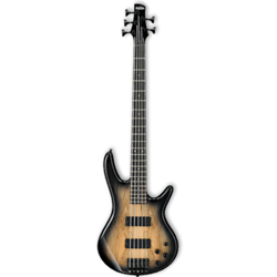 Ibanez GSR5 5 String Bass Natural Gray Burst