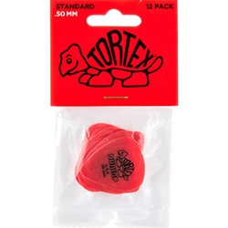 Picks 12pk Dunlop Tortex Std .50m