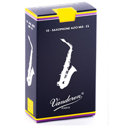 Vandoren Traditional Alto Sax Reeds 3.0 10pk