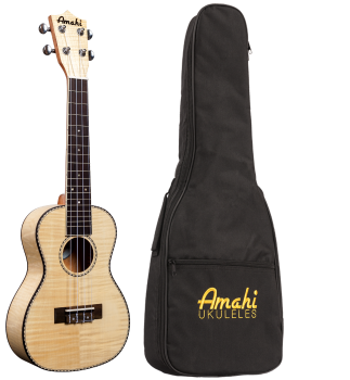 Ukulele Amahi Concert Flame Maple