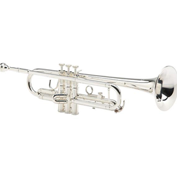 Blessing 1287S Trumpet Silver Plated
